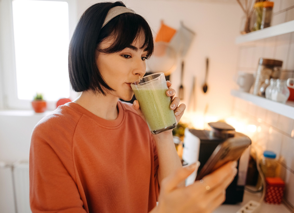 koktajl na śniadanie