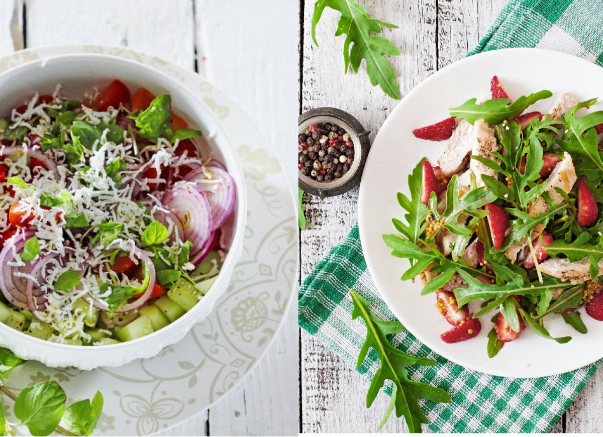 Szybkie sałatki na lato