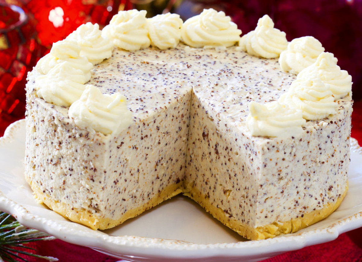 Tort makowy bez pieczenia