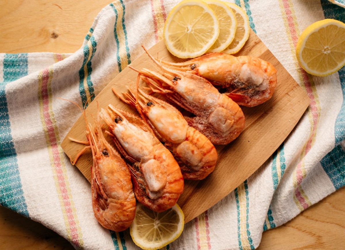 krewetki surowe