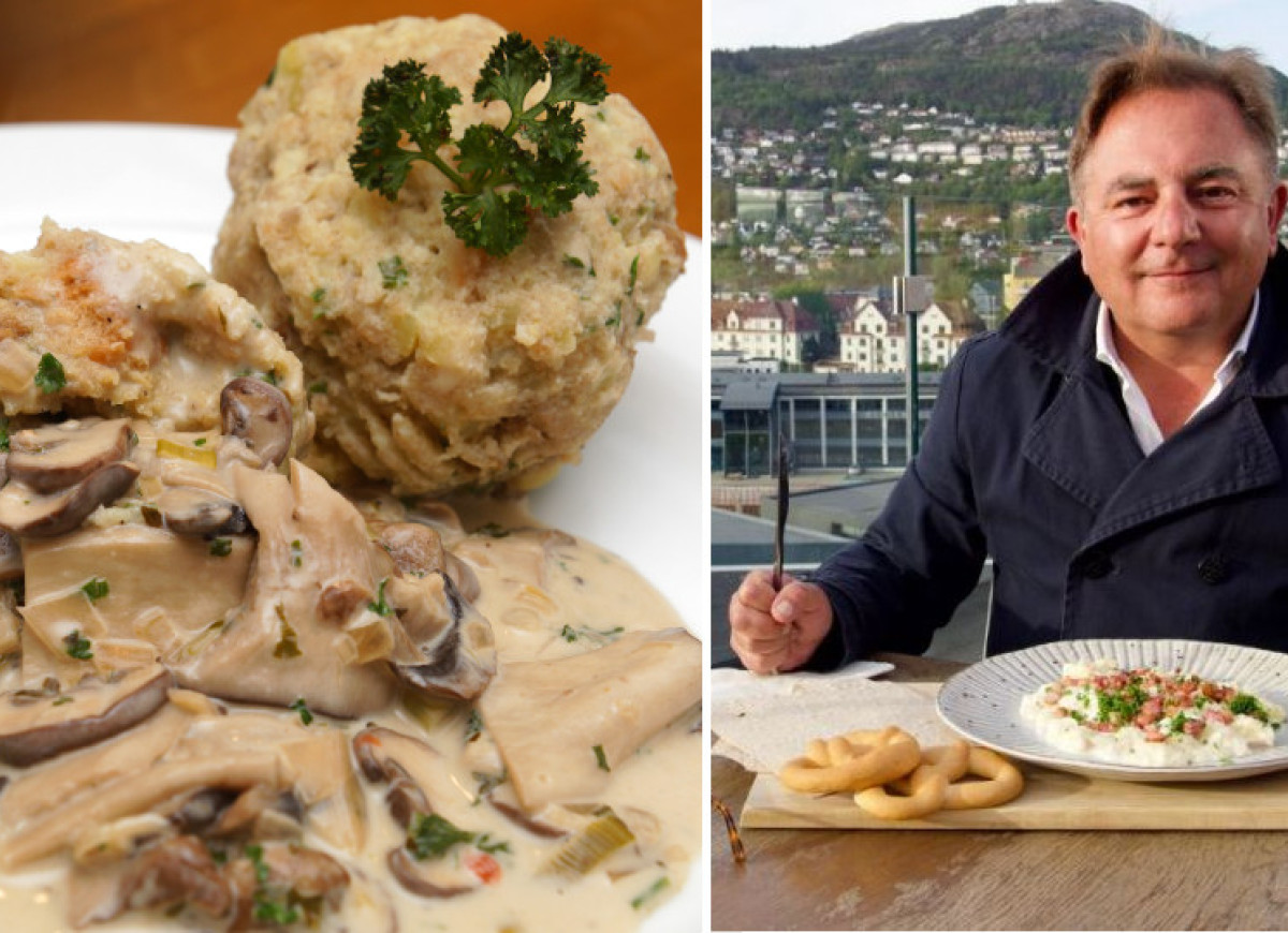 knedle z czerwstwego chleba