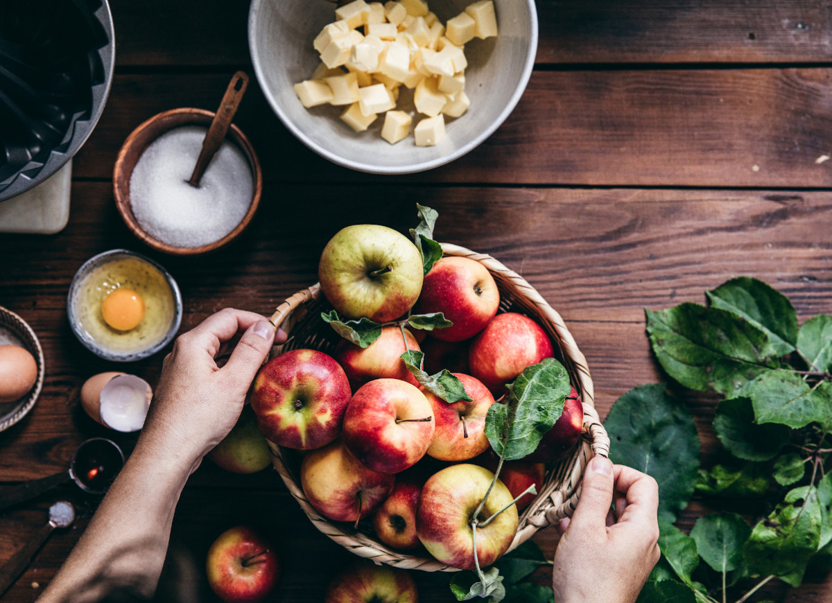 co zrobić z jabłek