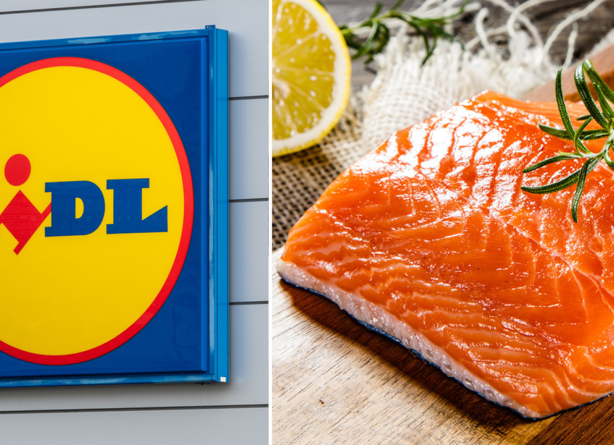 Promocja Lidl, łosoś