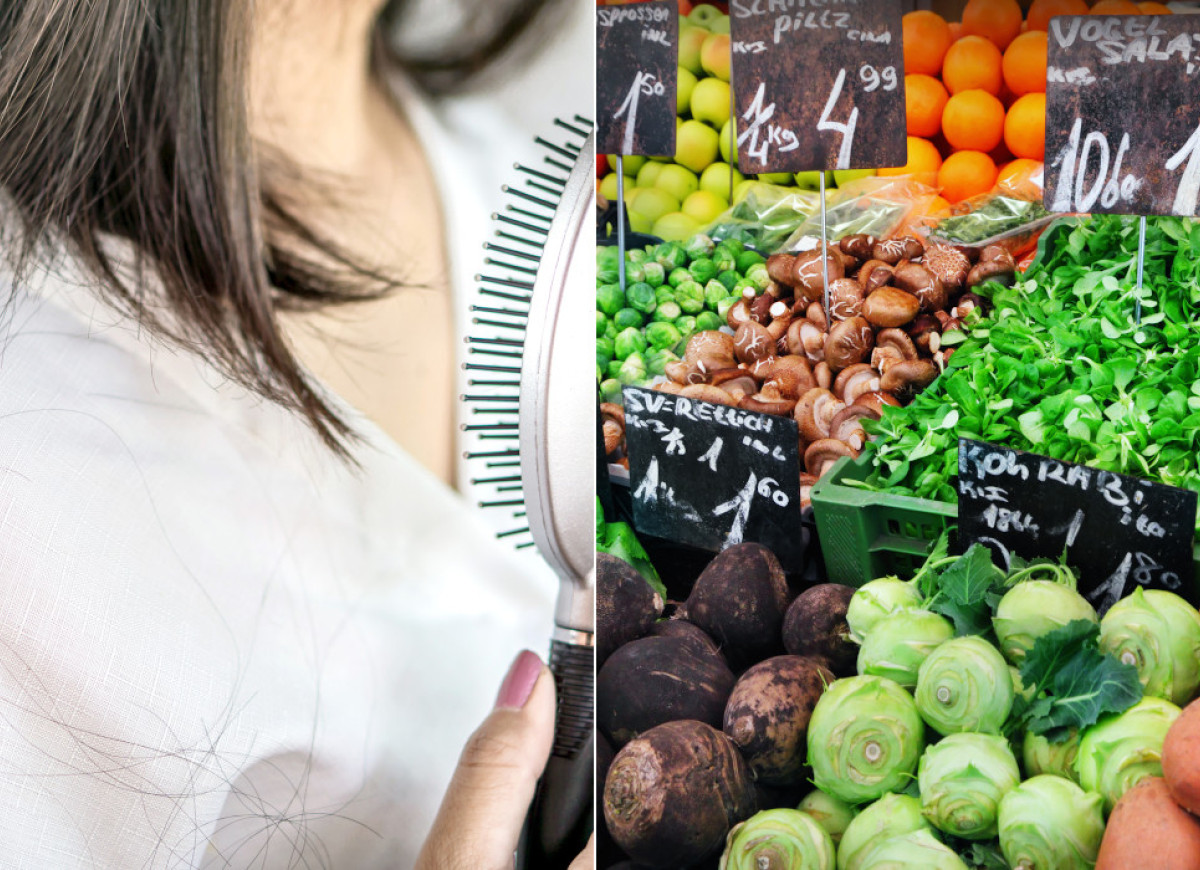 sok na wypadające włosy