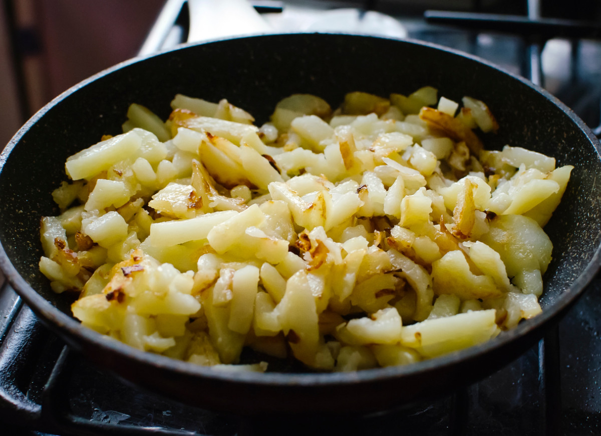 odgrzewane ziemniaki