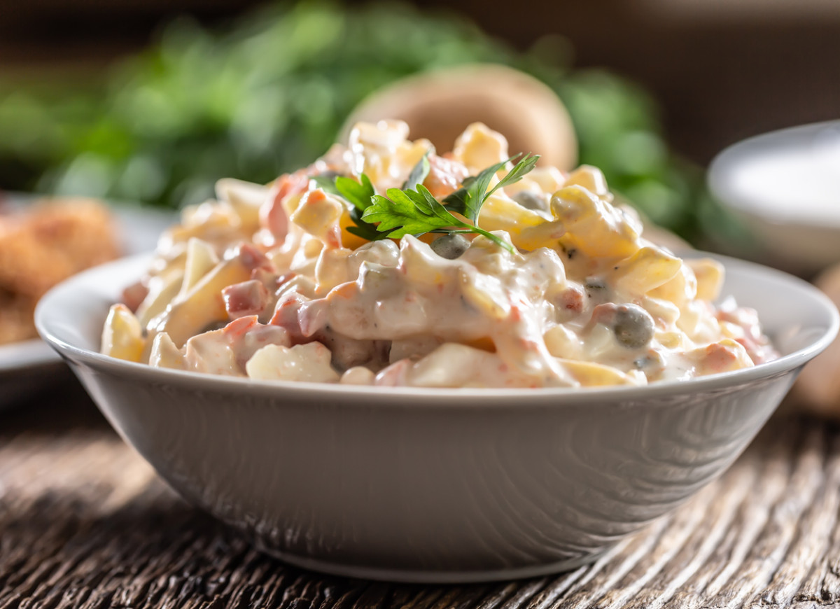 sałatka jarzynowa sos