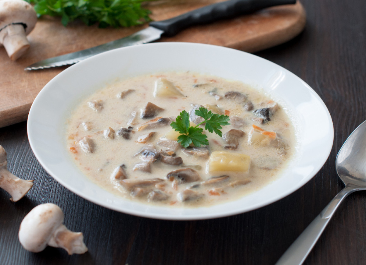 zupa pieczarkowa