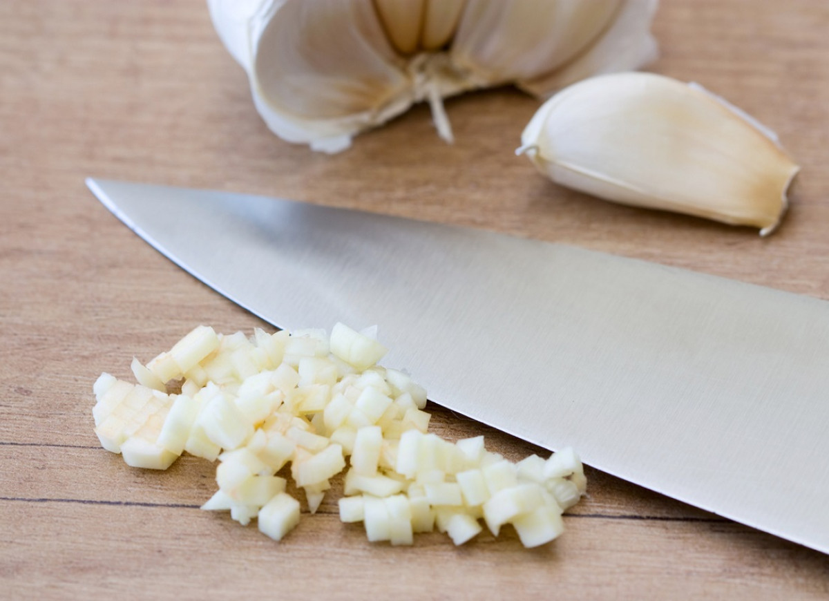 czosnek siekany