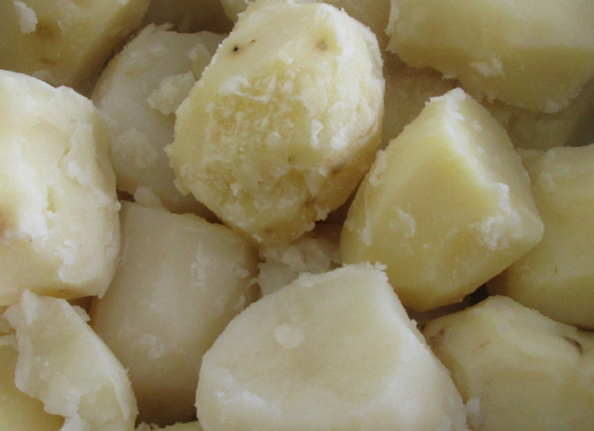 ugotowane ziemniaki