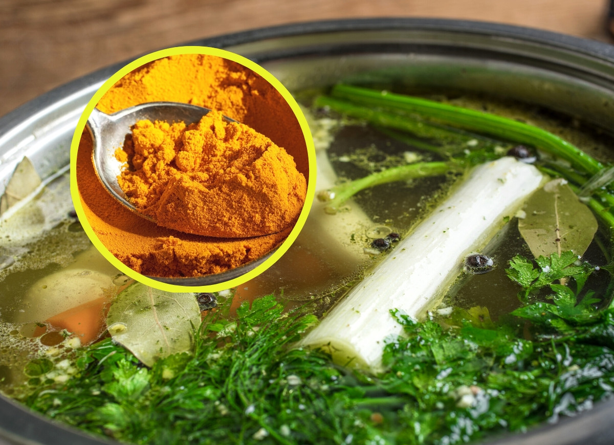 kurkuma rosół