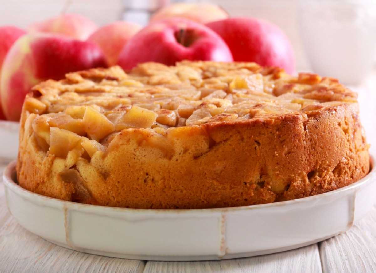 ciasto odwrócona szarlotka