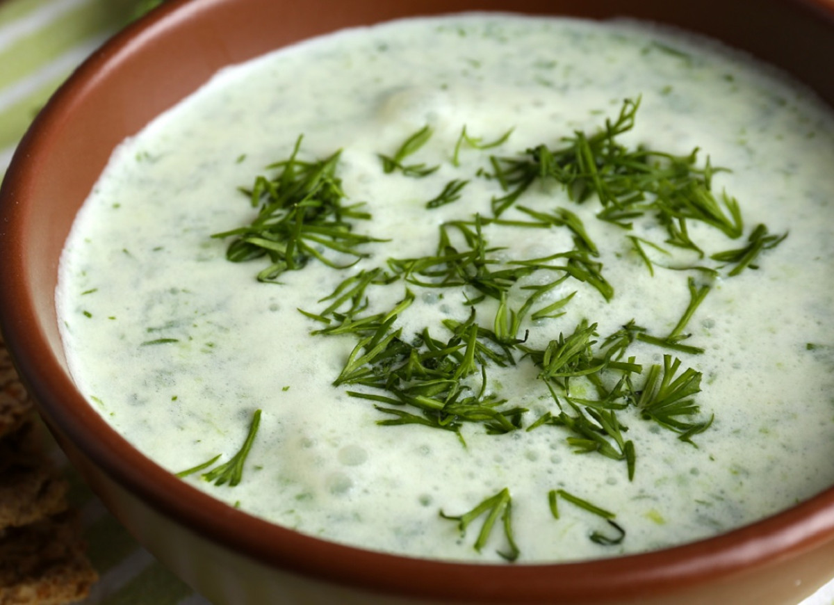 kremowa zupa ogórkowa