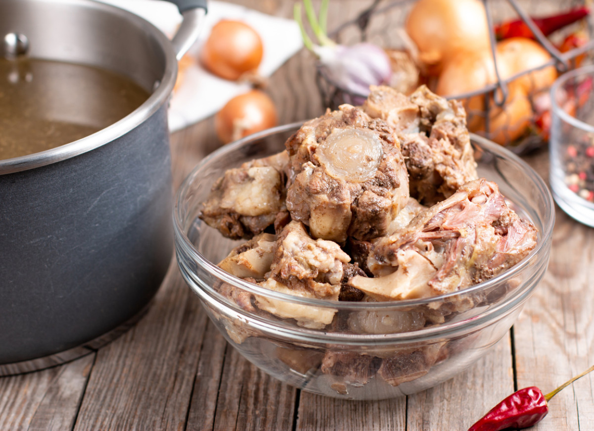 Mięso z rosołu/ rosół