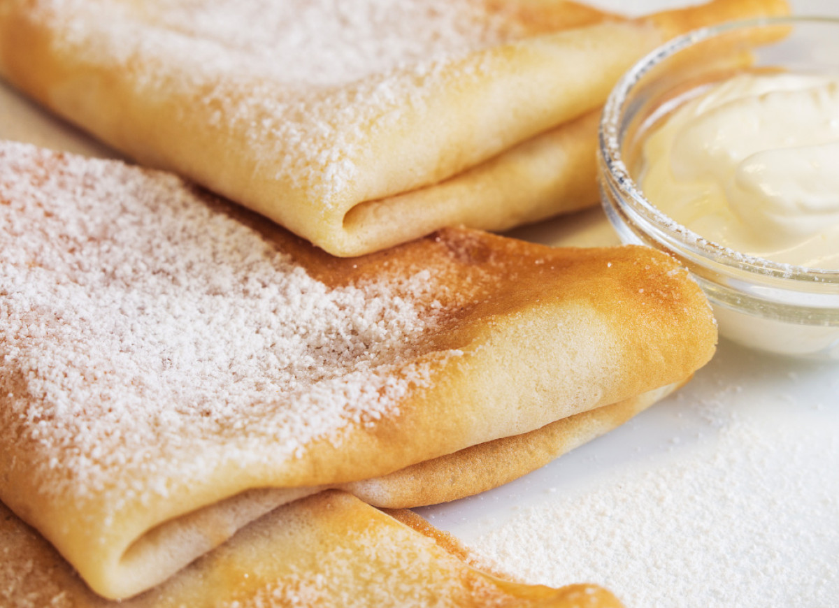 naleśniki ze śmietaną