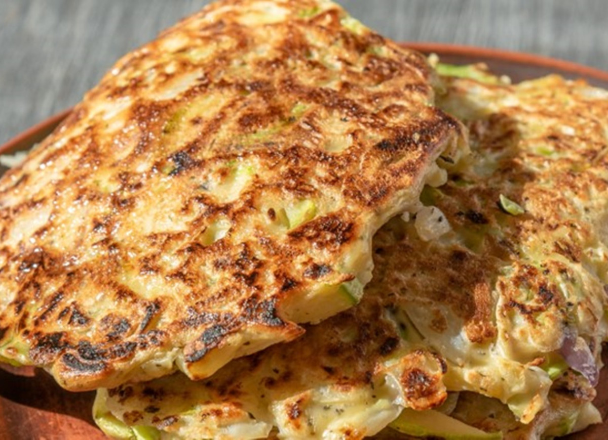 placki z kapusty pekińskiej