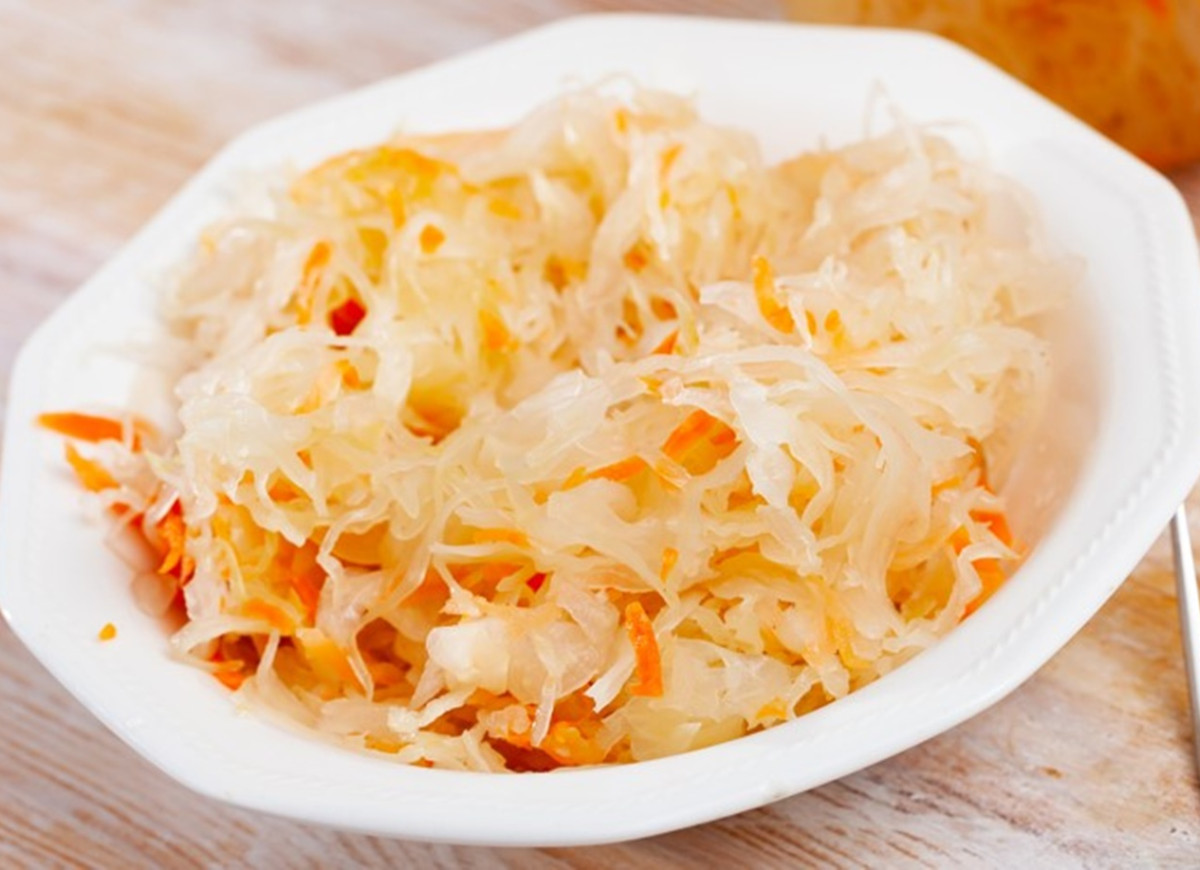 surówka z kapusty kiszonej