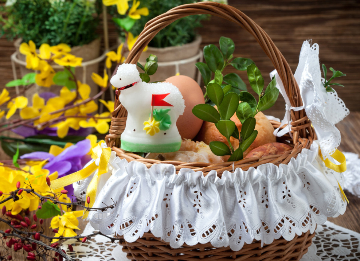 koszyczek wielkanocny