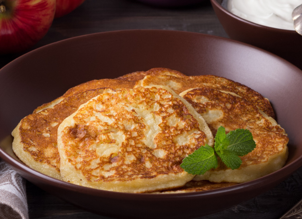 placuszki z jabłkami