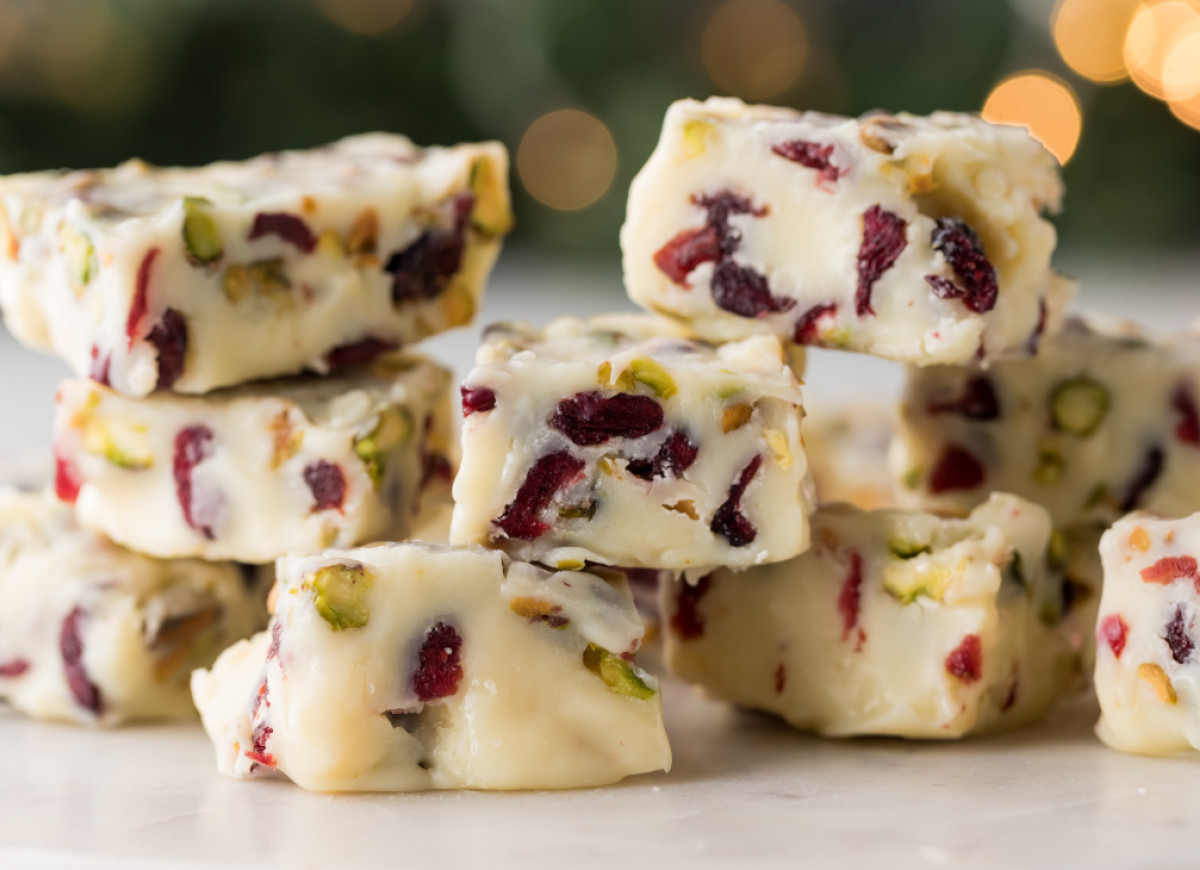 biały blok czekoladowy