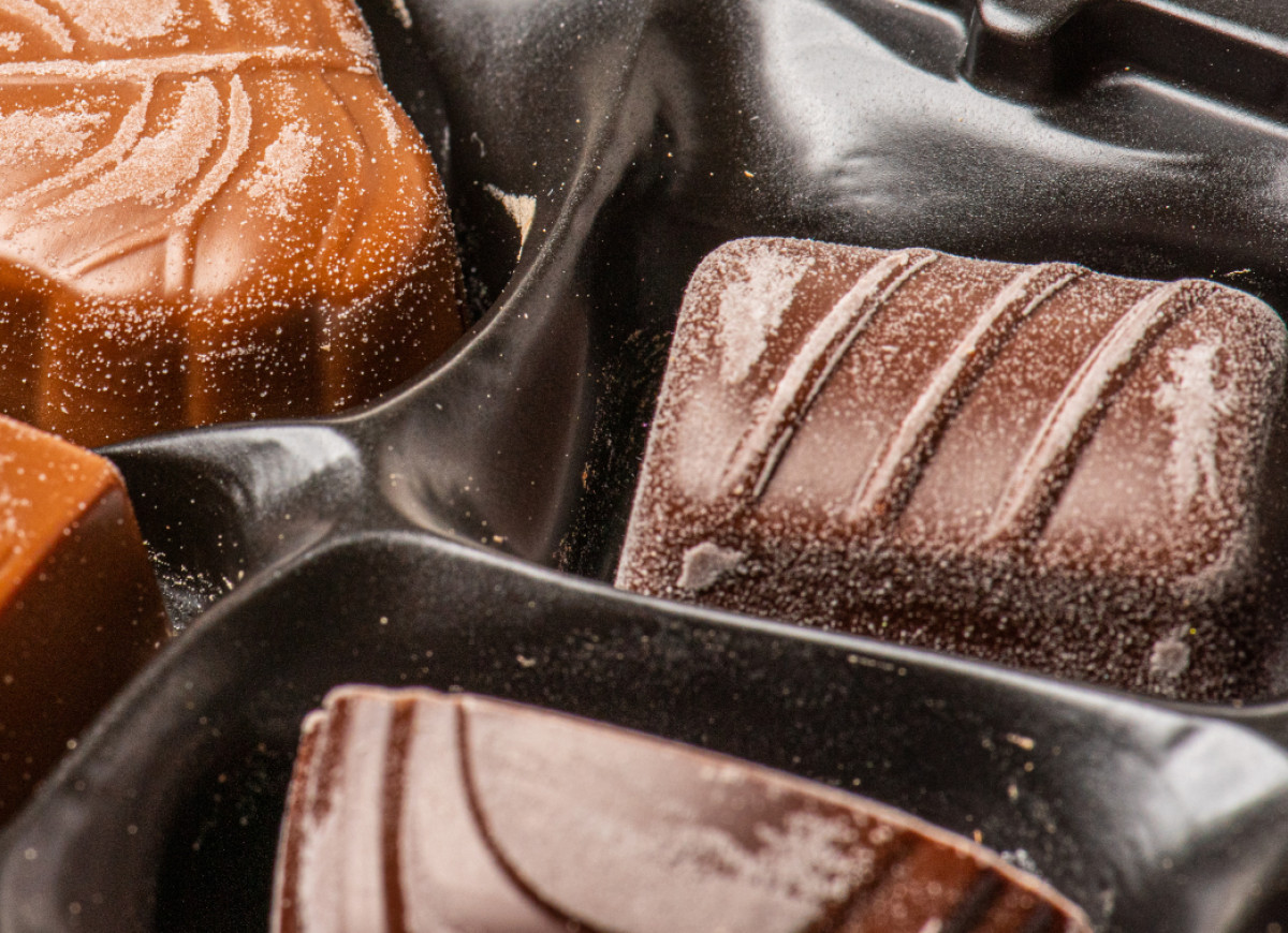 biały nalot na czekoladzie