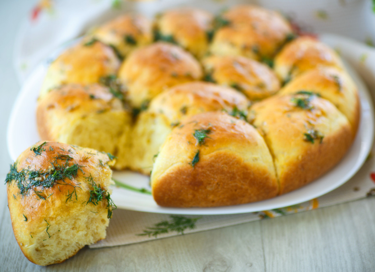 bułeczki czosnkowe