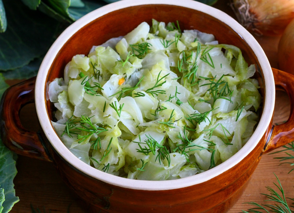 młoda kapusta babci