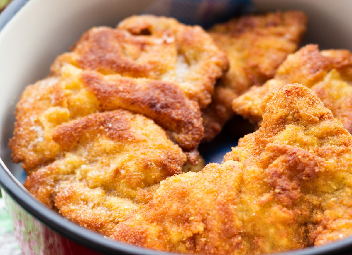 kotlety schabowe z lnem