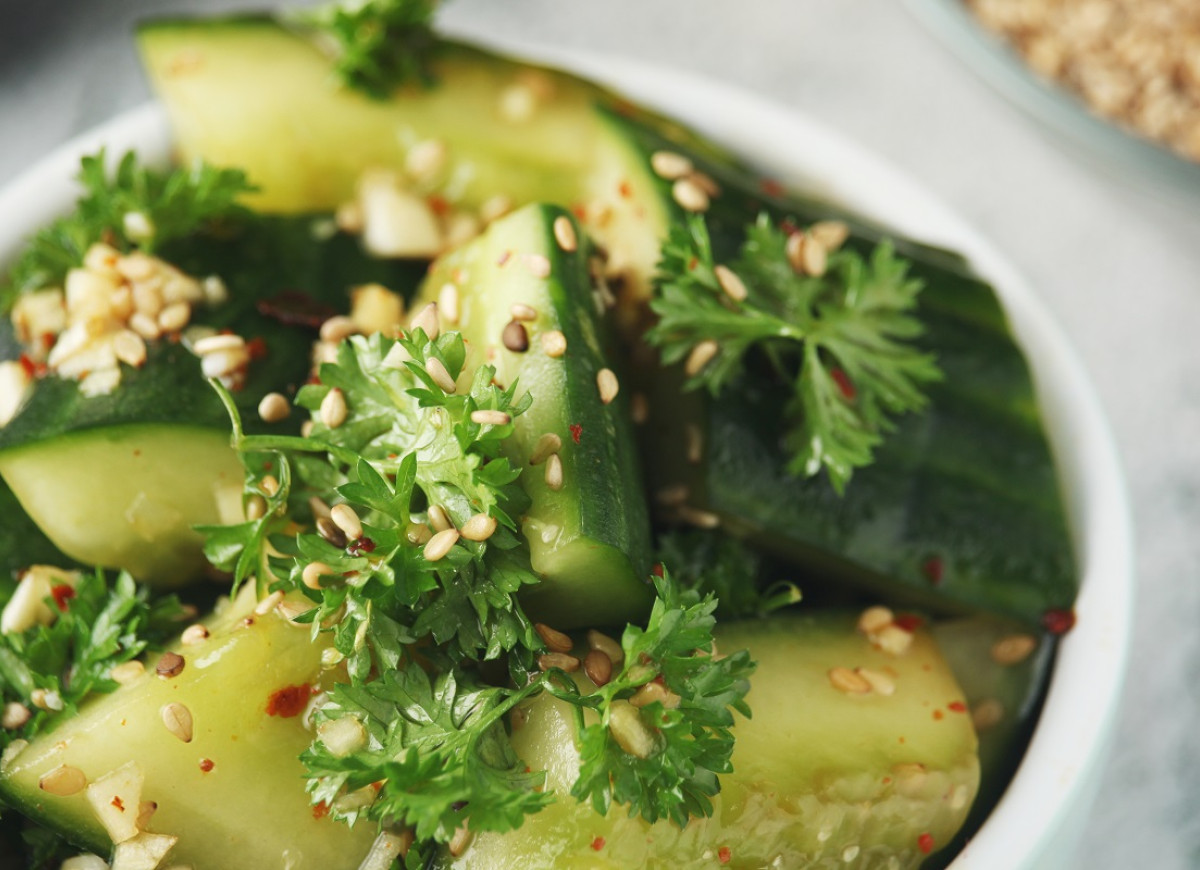 sałatka z ogórków