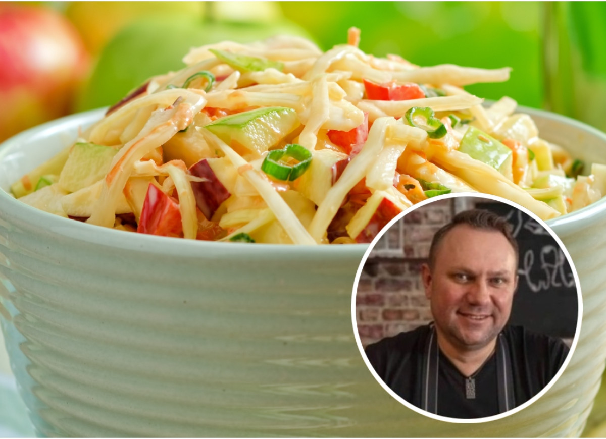 surówka z młodej kapusty