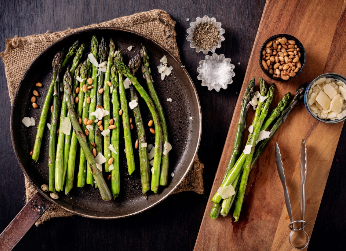 Szparagi na obiad