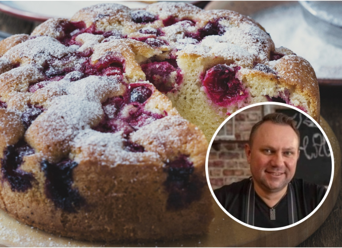 ciasto jogurtowe Tomasza Strzelczyka