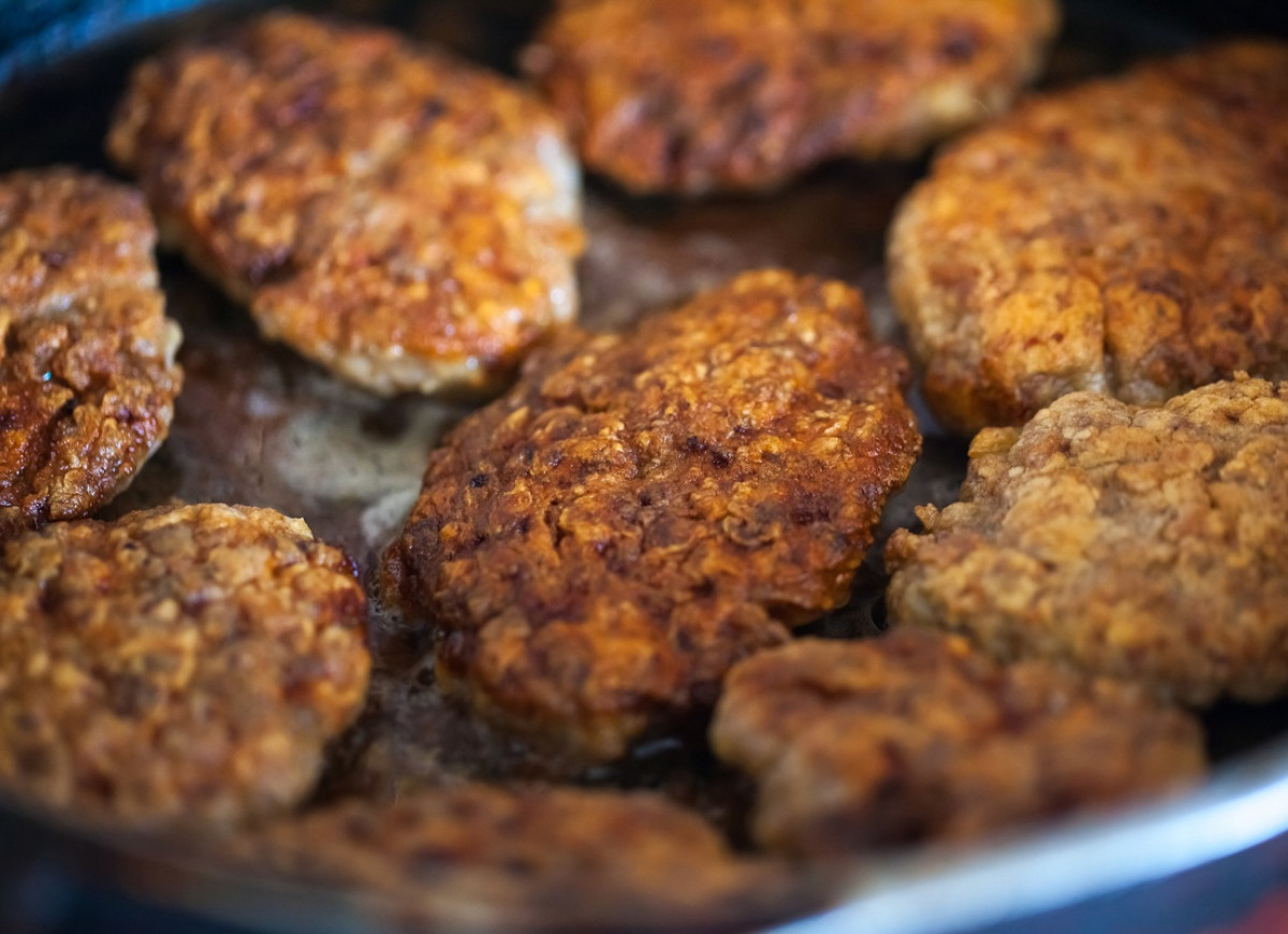 kotlety siekane z grzybwami