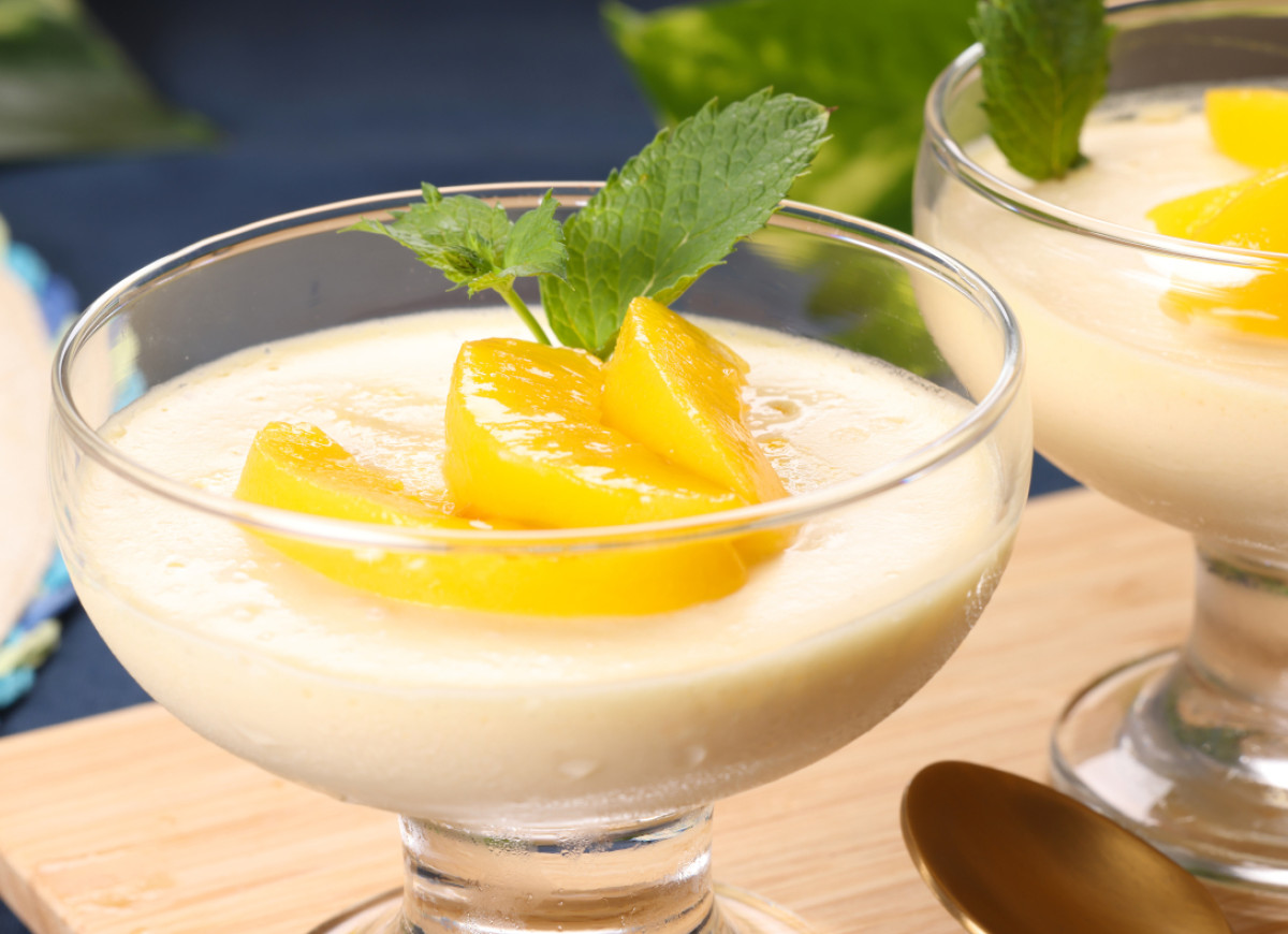 budyń z serków waniliowych