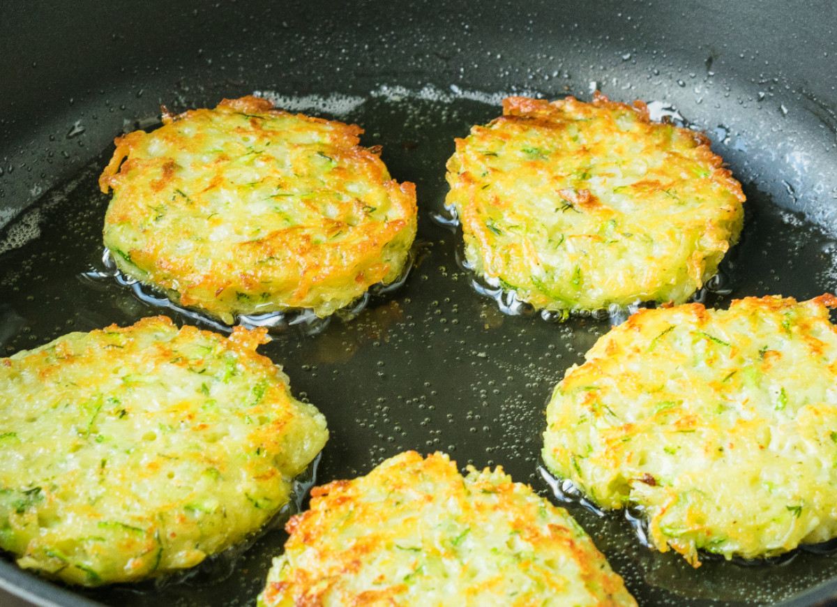 placki z cukinii