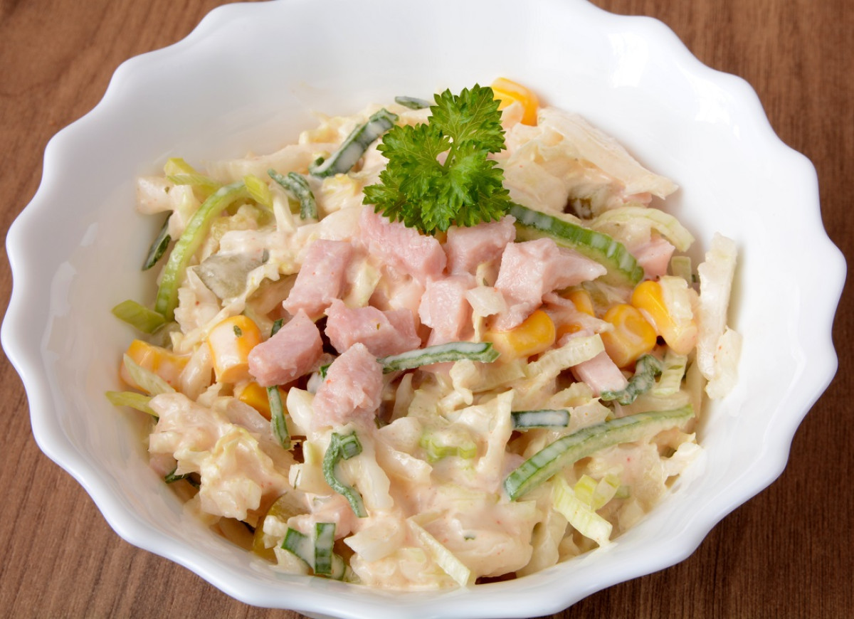 prosta sałatka z 5 składników