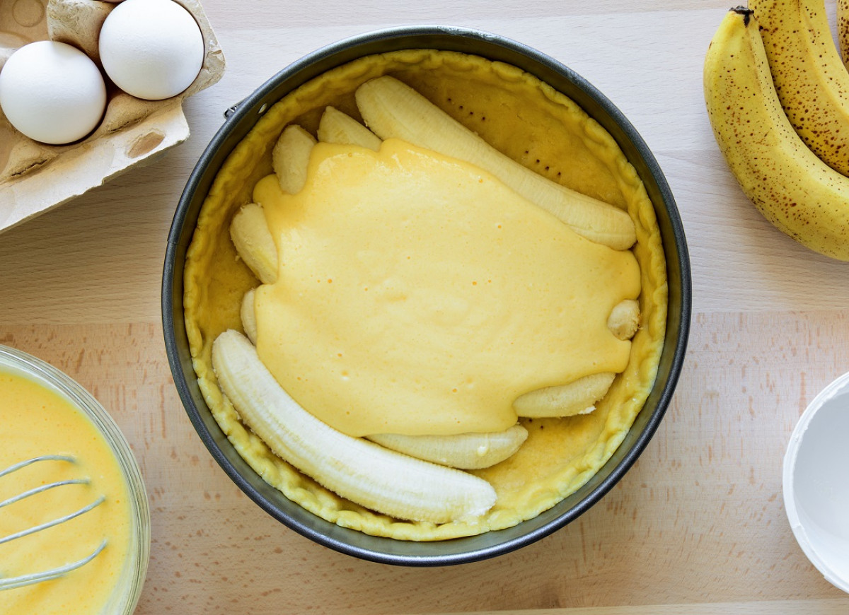 tarta bananowa