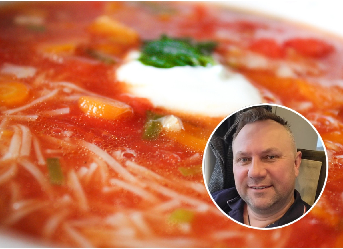 zupa pomidorowa Tomasza Strzelczyka