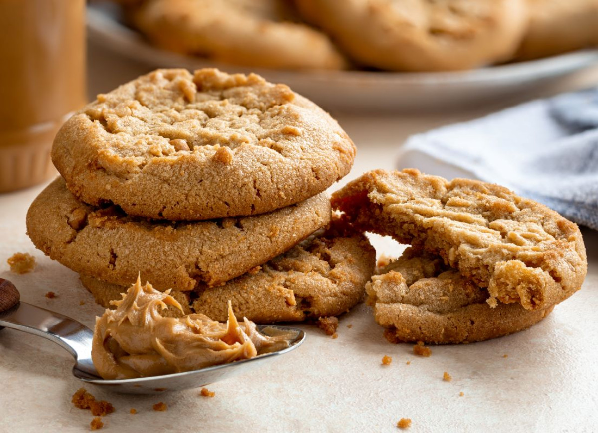 Ciasteczka z masłem orzechowym