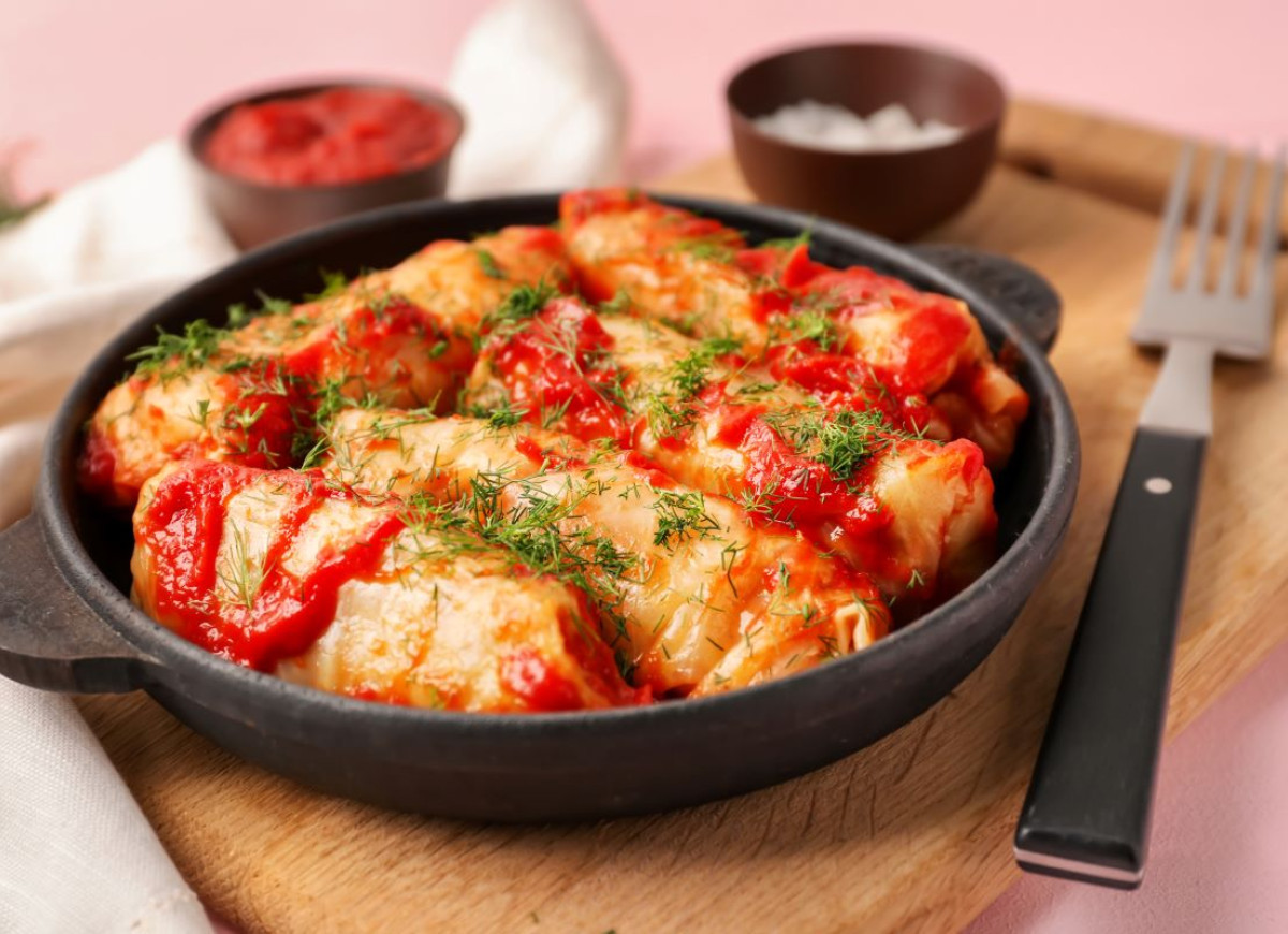 gołąbki keto z kalafiorem