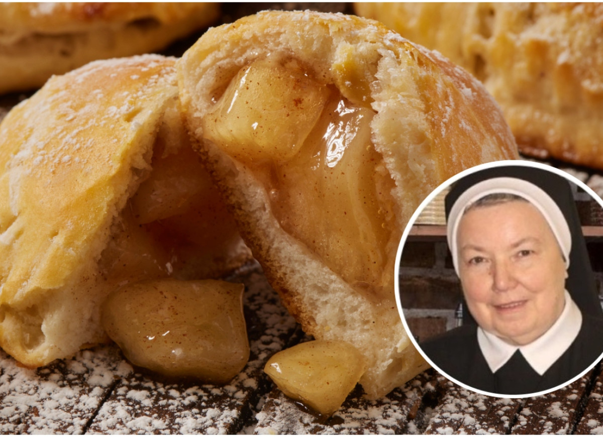 pieróg z jabłkami s. Anastazji