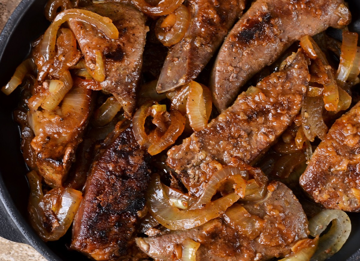 wątróbka z piekarnika