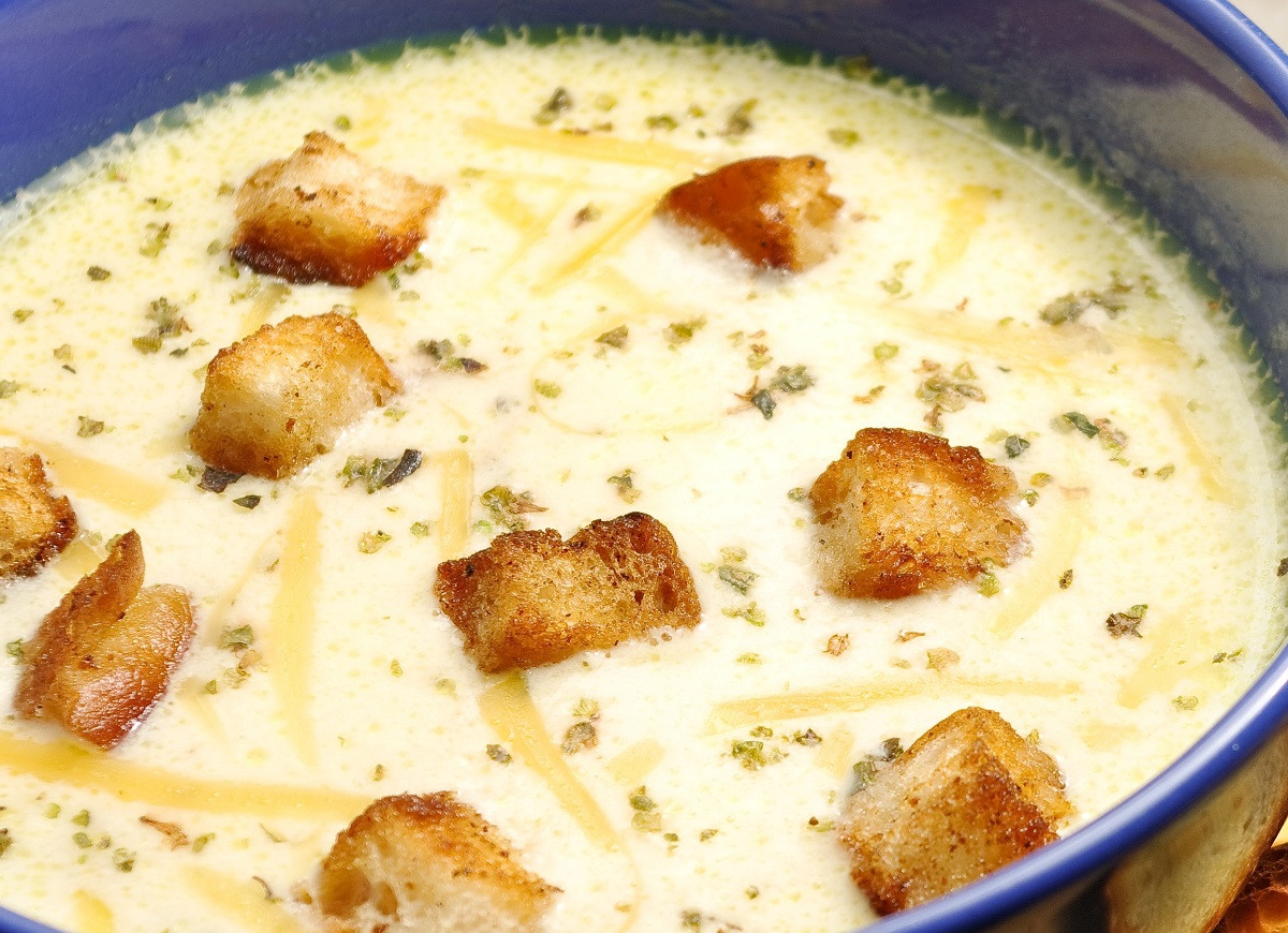 zupa serowa z serków topionych