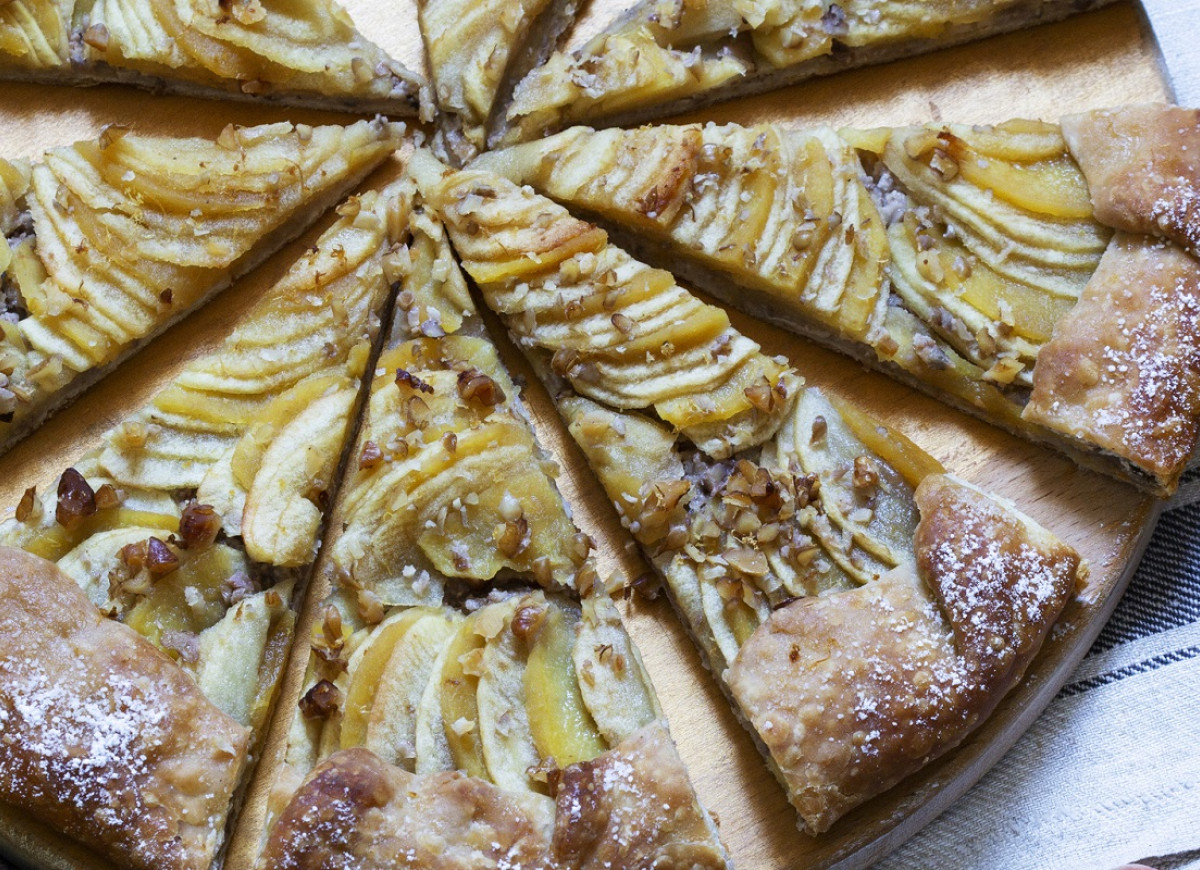 kruche ciasto z pigwą