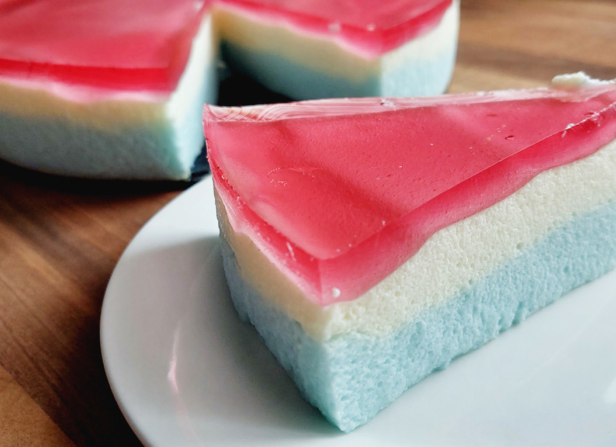 pianka z mlekiem skondensowanym