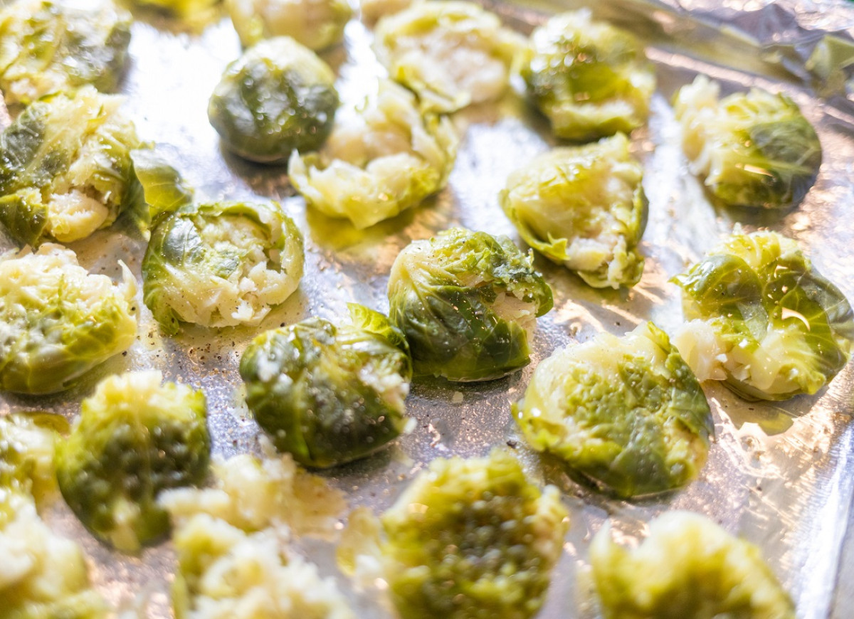 pieczona brukselka