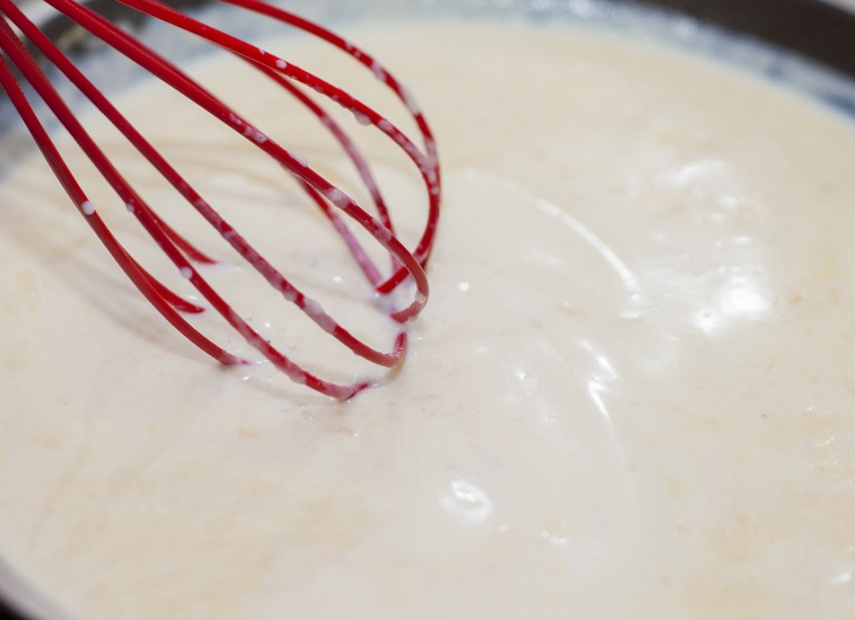 sos z mleka w proszku