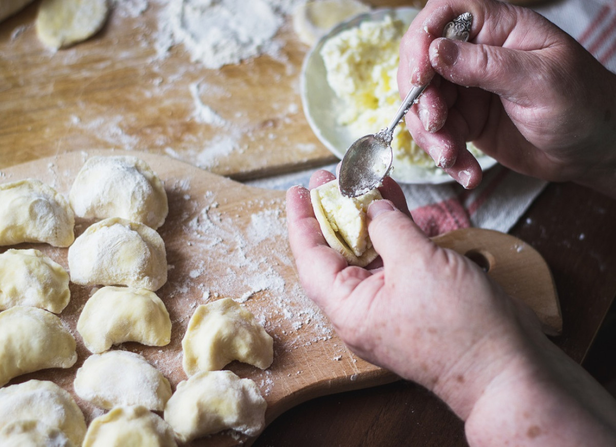 pierogi sernikowe