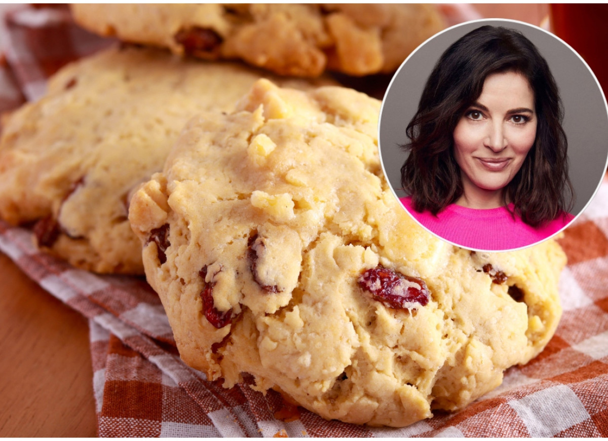 ciasteczka z żurawiną Nigelli Lawson