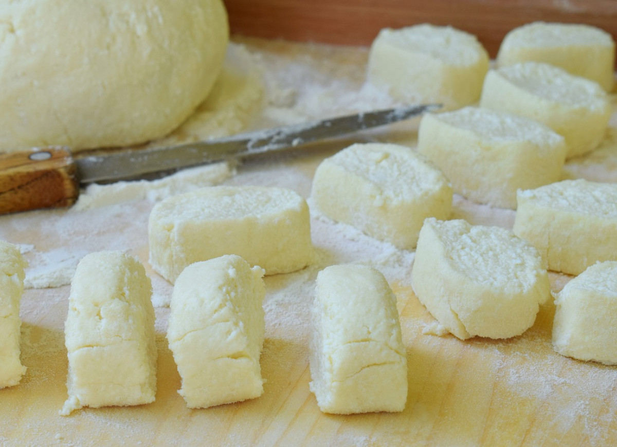 domowe kluski leniwe