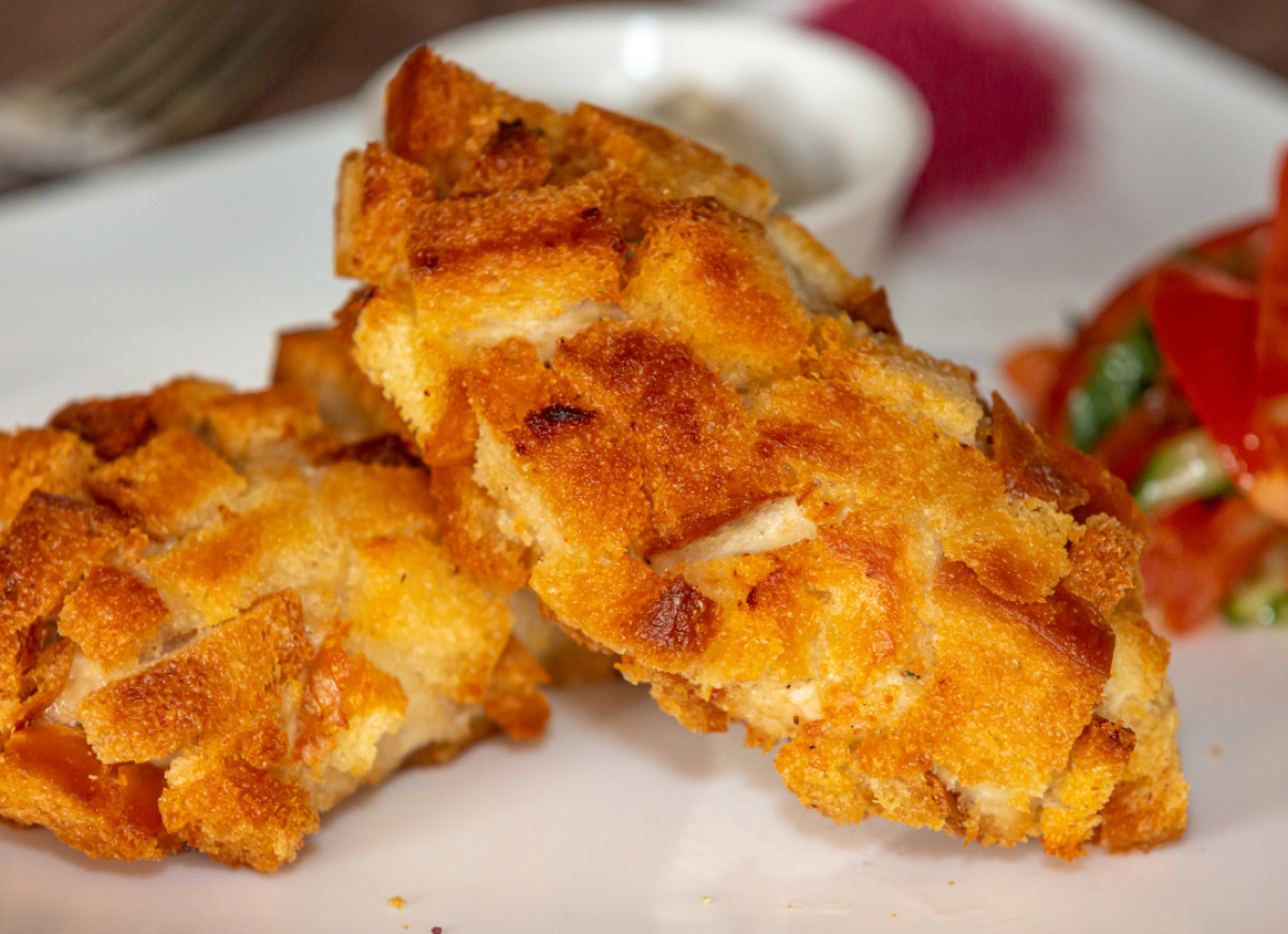 panierka z czerstwego chleba